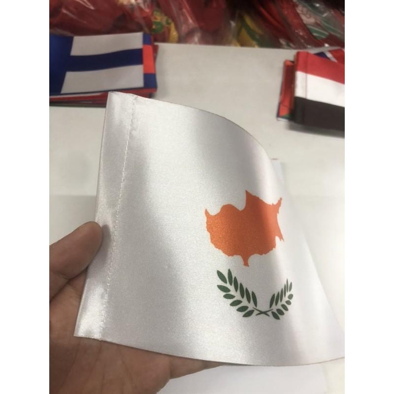 Quốc kỳ Đảo Síp để bàn 14x21cm