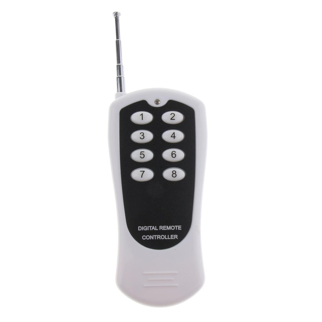 2pcs DC12V 1000m Long Range 8-Channel Wireless Remote Controller Transmitter