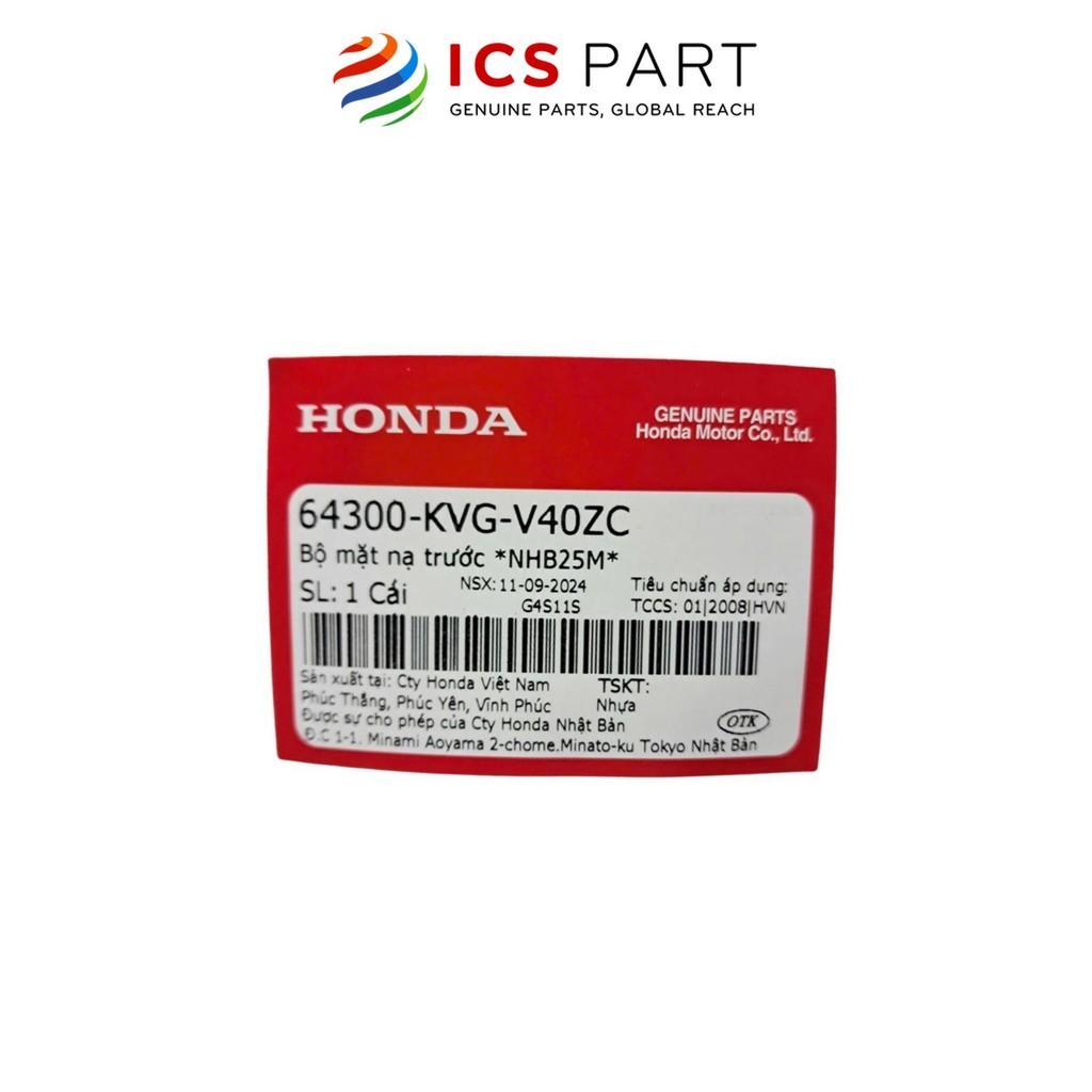 Mặt Nạ HONDA Air Blade 110 (Béo) Đen Nhb25M (Có Tem) (64300KVGV40ZC)