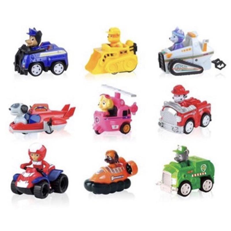 Đồ chơi Biệt Đội chó cứu hộ Paw Patrol 9 nhân vật và 9 xe A11