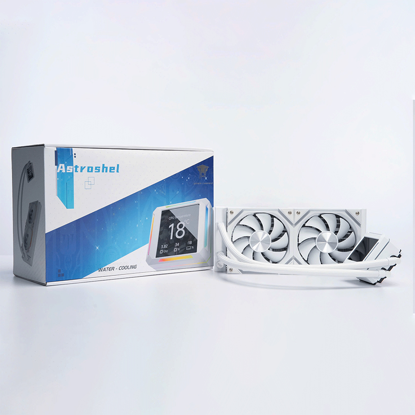 Tản Nhiệt Nước CPU Leopard 240 Astro Shel Trắng/ Đen – Hàng Chính Hãng