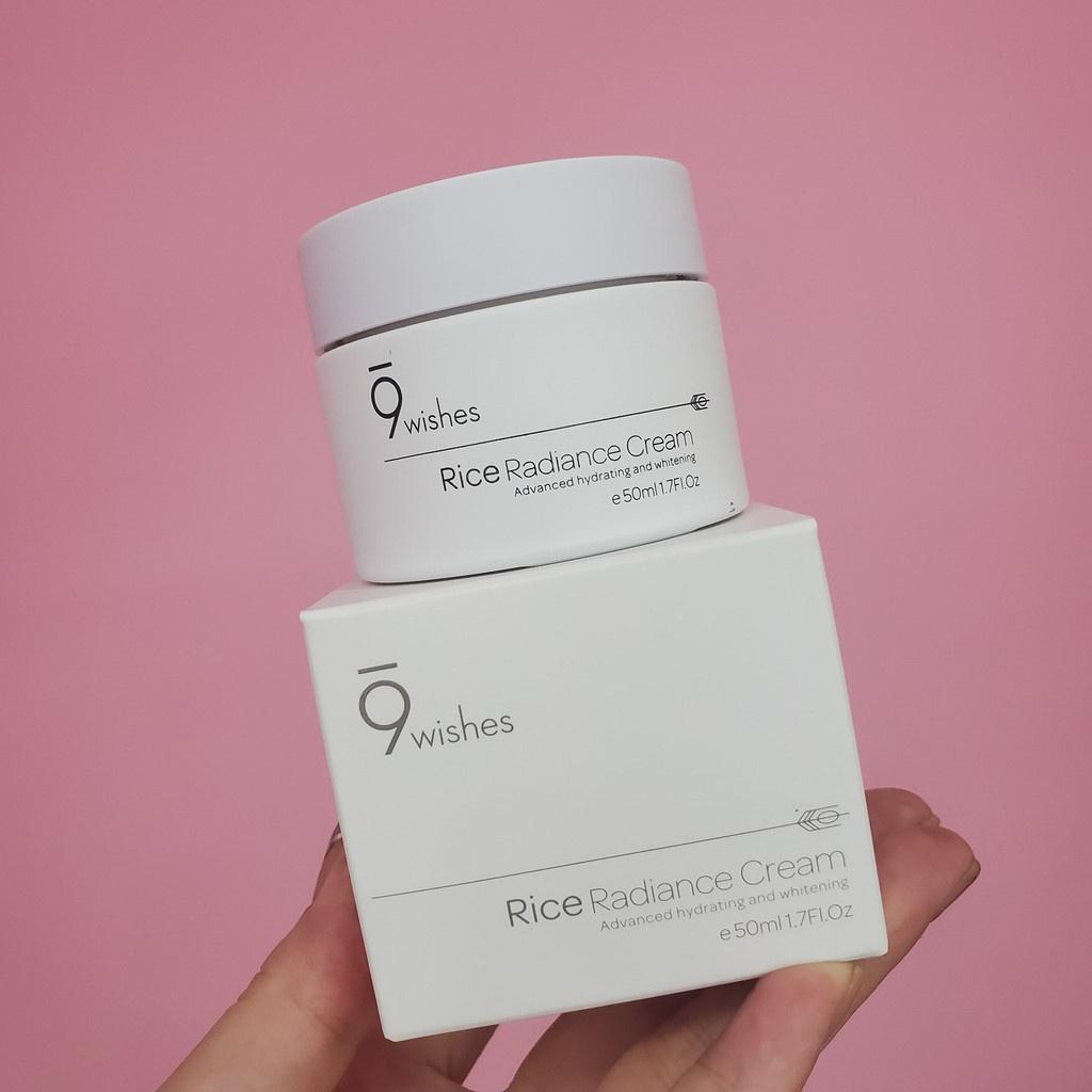 Kem dưỡng gạo sáng da 9 Wishes Rice Radiance Cream Hàn Quốc 50ml