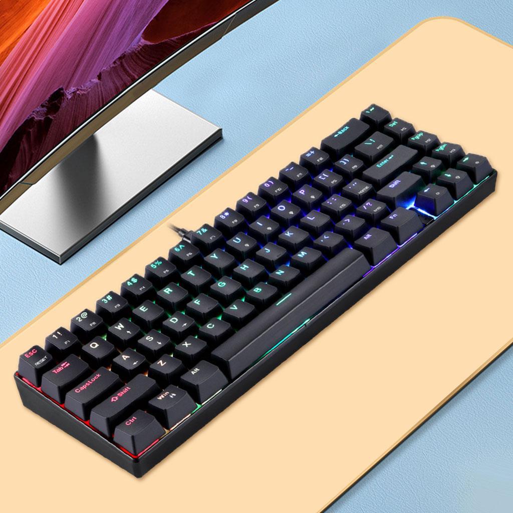 Wired Mechanical Gaming Keyboard Backlit switch