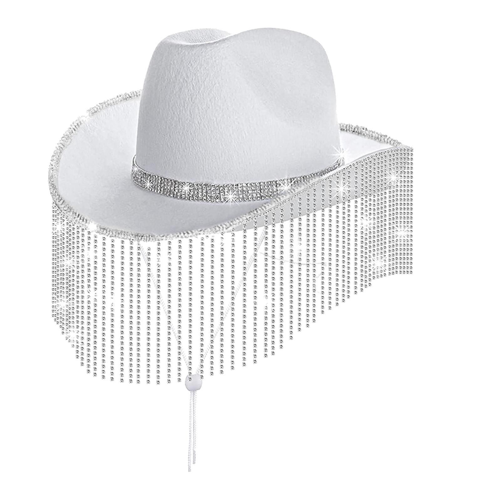 Cowboy Hat Women Cowgirl Hat Wide Brim Costume Accessories Fashion Comfortable Sunhat Summer Outdoor Hat for Travel Beach Festivals