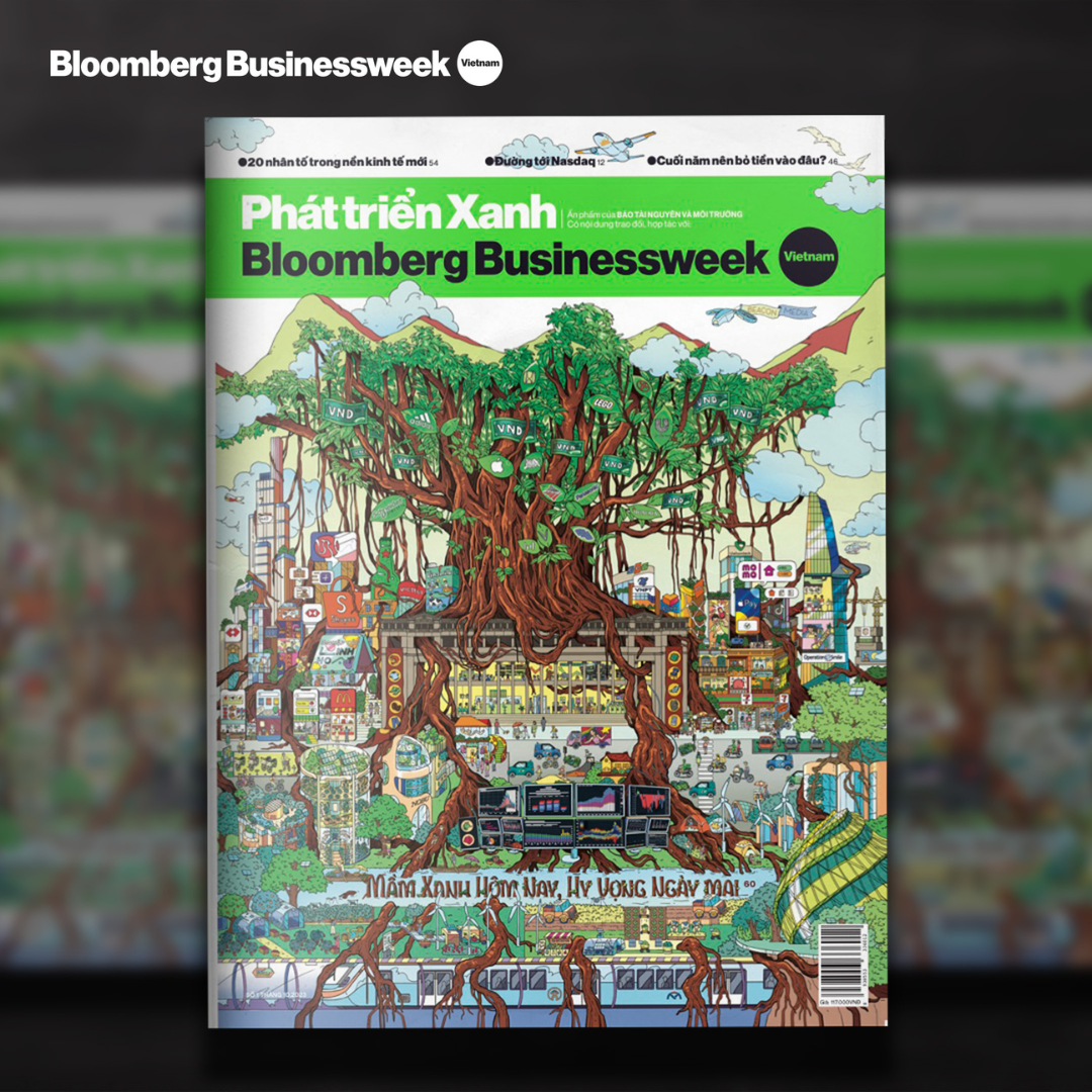 Ấn phẩm Phát triển xanh Bloomberg Businessweek Việt Nam - Số tháng 10: Mầm xanh hôm nay, hi vọng ngày mai
