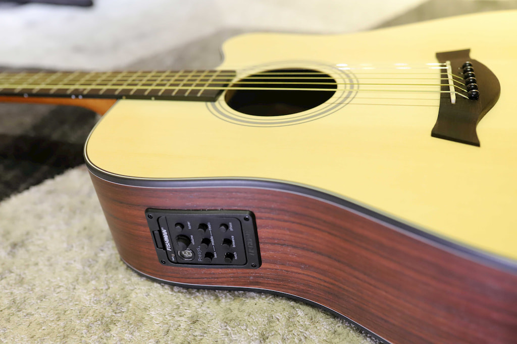 Đàn Guitar Acoustic CHARD F4190C + F201EQ