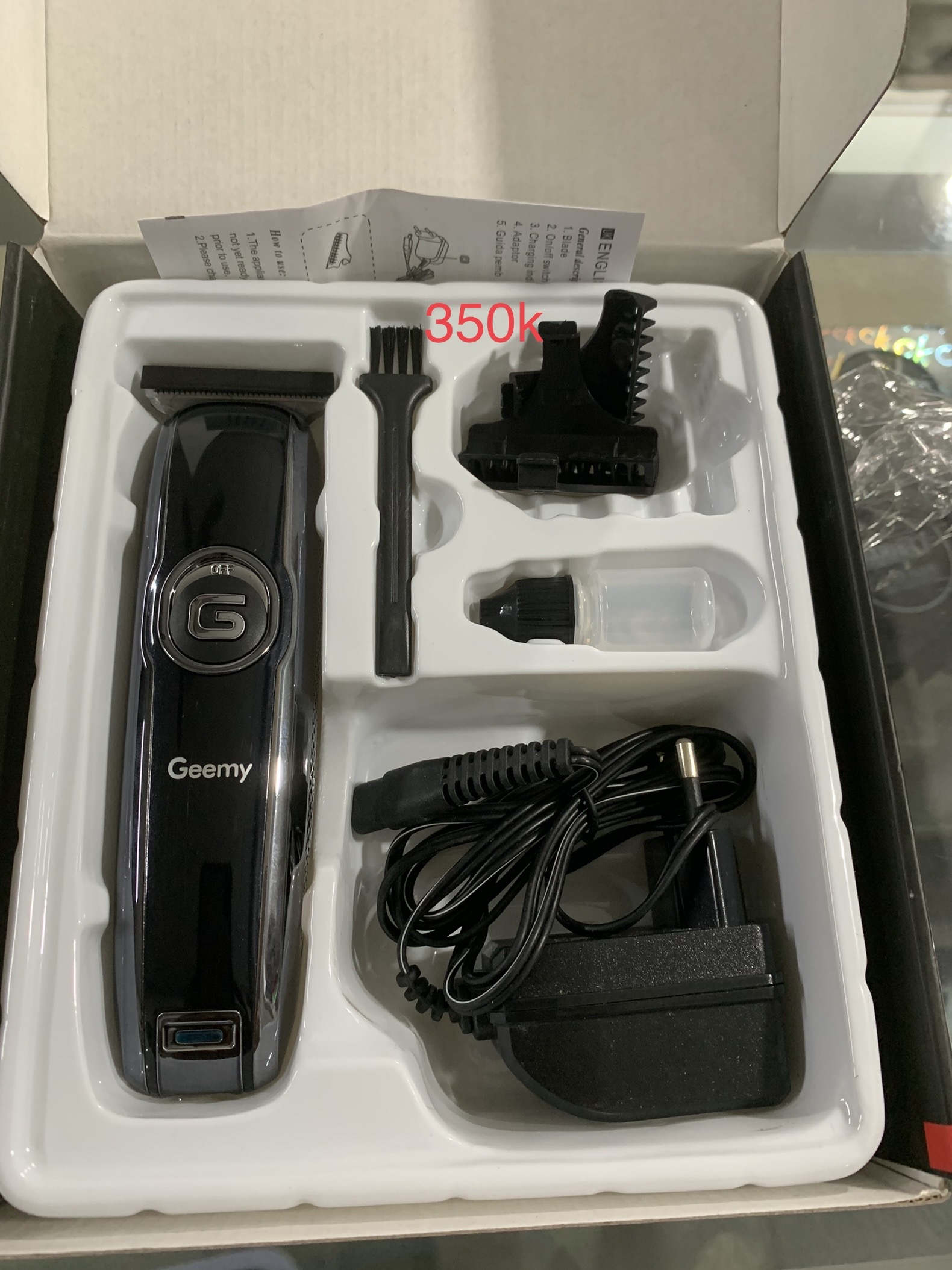 Tông đơ cạo trọc Geemy