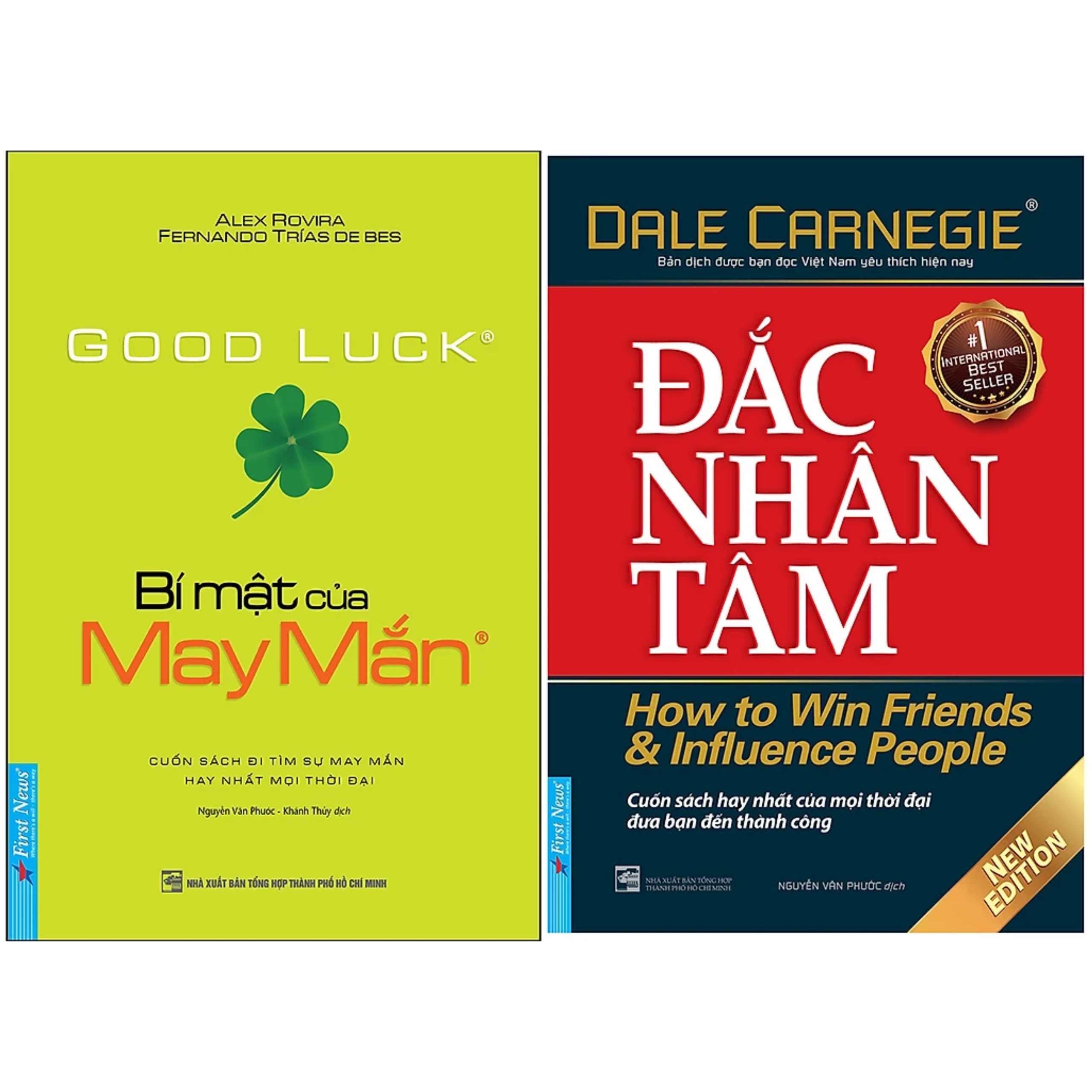 Combo 2Q: Bí Mật Của May Mắn + Đắc Nhân Tâm