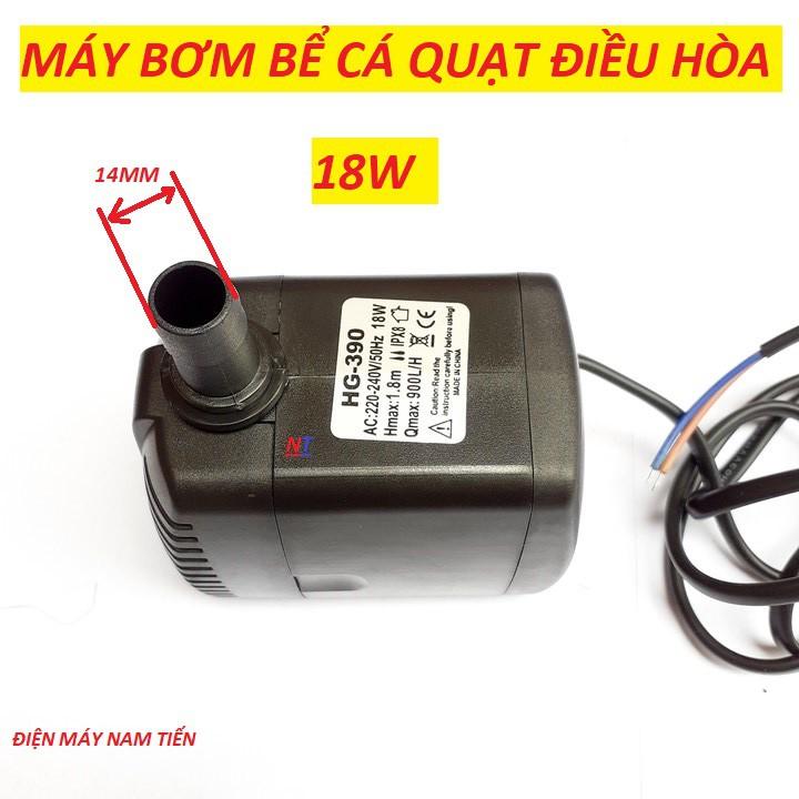 Bơm nước quạt điều hòa, quạt hơi nước 9w - 18w