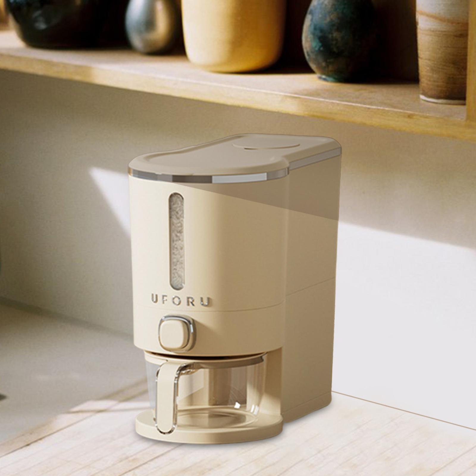 Rice Dispenser Kitchen Orgainzation Cereal Dispenser Bucket for Home Kitchen
