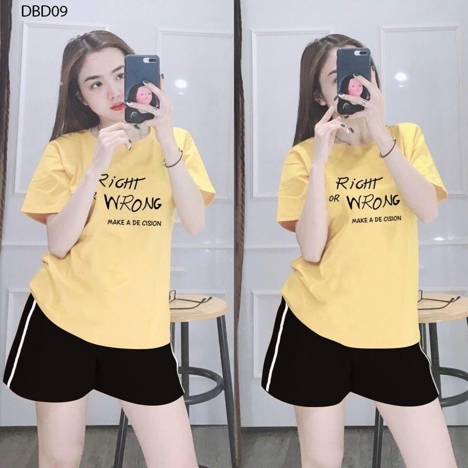 BỘ THUN COTTON MẶC NHÀ BAO XINH