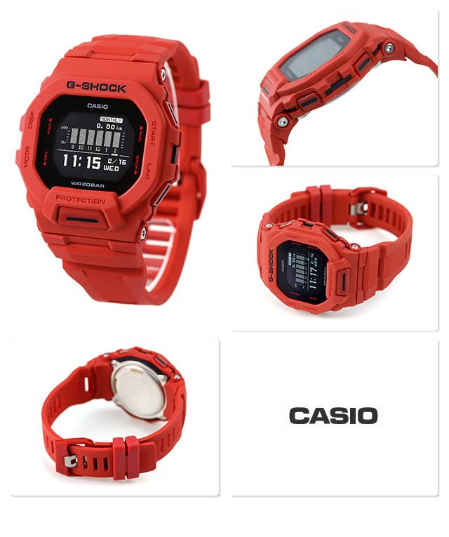 Đồng Hồ Nam Dây Nhựa Casio G-Shock GBD-200RD-4DR Chính Hãng - GBD-200RD-4 Bluetooth