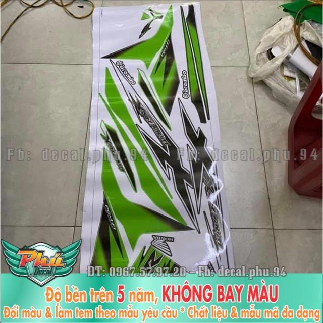 Tem rời Wave RSX xanh Đen -1