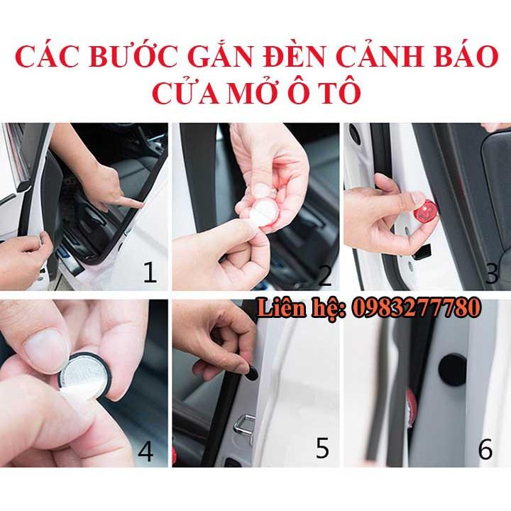 Đèn LED cảnh báo mở cửa ô tô