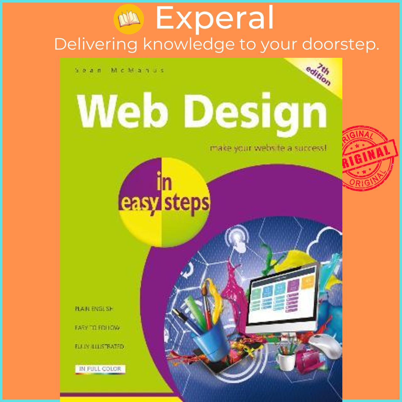 Sách - Web Design in easy steps by Sea McManus