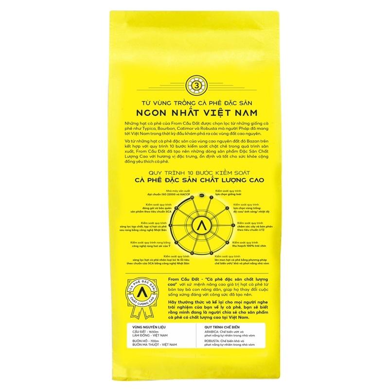 CÀ PHÊ HẠT CAO CẤP CAO3 BLEND ARABICA - ROBUSTA, gu nồng nàn tinh tế, phù hợp pha phin/máy/coldbrew