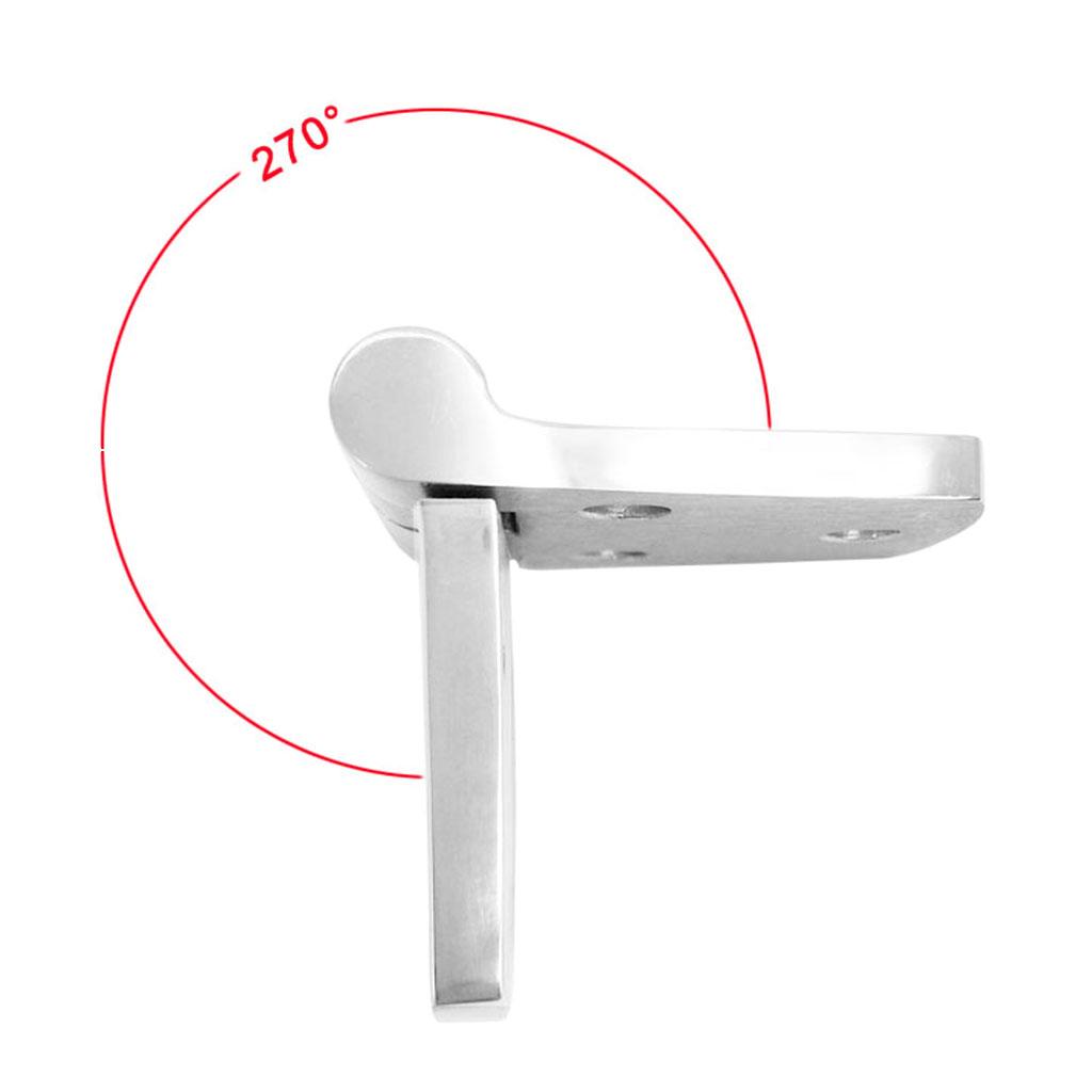 6x Thép Không Gỉ Mềm Thuyền Xe Du Thuyền Cửa Nở Cabin Bản Lề Phần Cứng