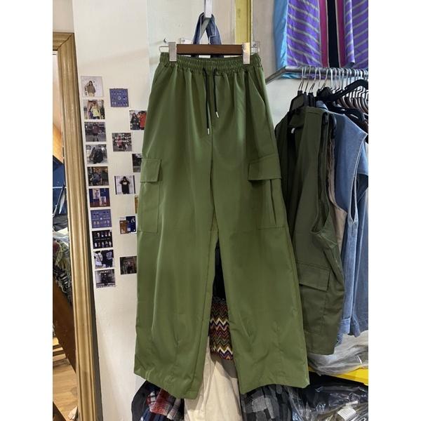 NEW - CARGO PANT QUẦN TÚI HỘP MÀU XANH RÊU CHẤT VẢI ĐỌC KĨ MÔ TẢ