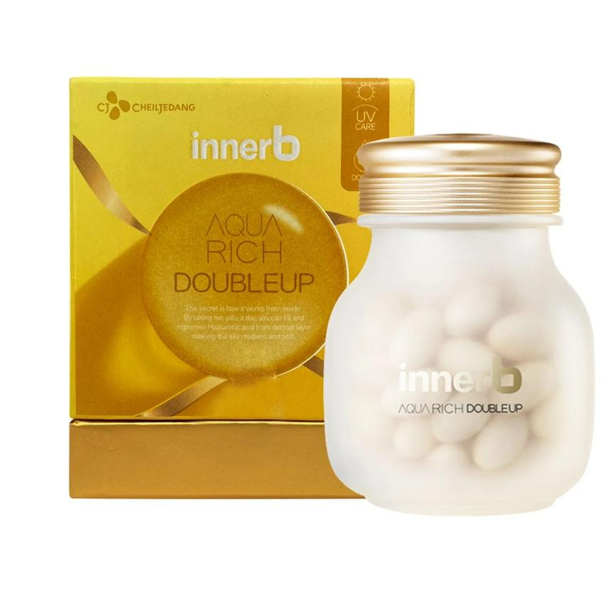 Viên Uống Cấp Nước Và Collagen InnerB Aqua Rich Double Up