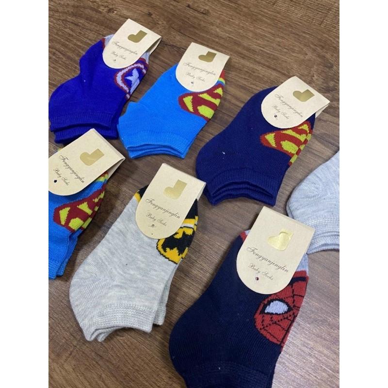 VỈ 10 ĐÔI TẤT SIÊU NHÂN CHO BÉ