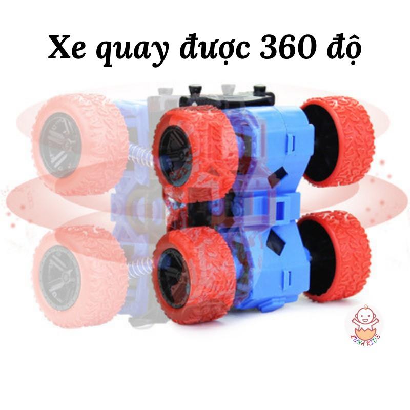 Ô Tô Đồ Chơi Xe Địa Hình Bánh Đà Luna Kid's Cho Trẻ Em Nhào Lộn 360 Độ Chạy Cực Mạnh Bằng Nhựa An Toàn Cho Bé Yêu