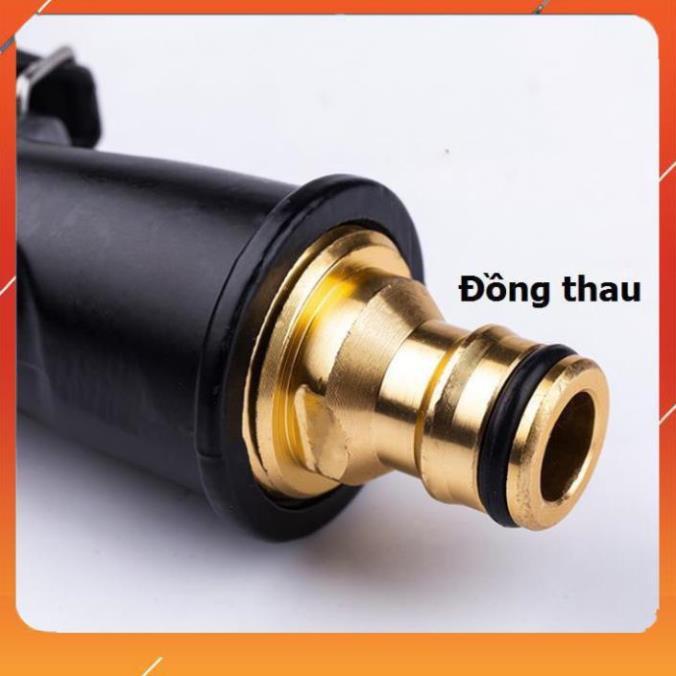 Bộ dây và vòi xịt tăng áp lực nước rửa xe tưới cây loại 5m 206810