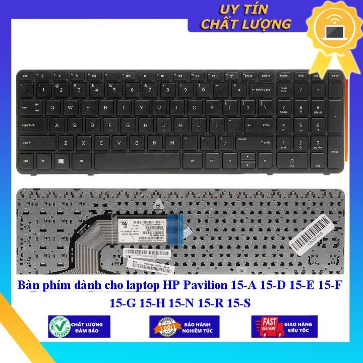Bàn phím dùng cho laptop HP Pavilion 15-A 15-D 15-E 15-F 15-G 15-H 15-N 15-R 15-S  - Hàng Nhập Khẩu New Seal