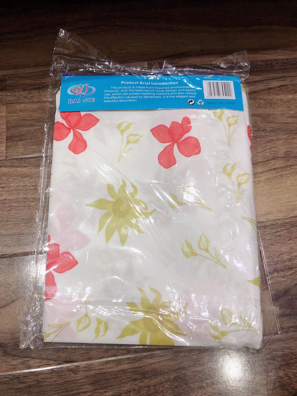 Vỏ Bọc Máy Giặt, Áo Trùm Máy Giặt Cửa Ngang loại cao cấp - Cửa trước - GDHN Loại Tốt