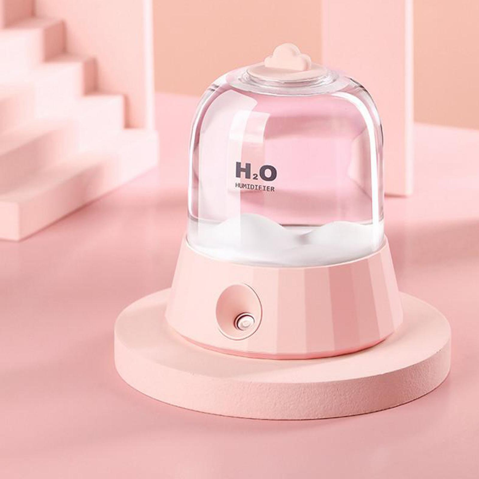 Portable Ultrasonic Humidifier USB Wireless Humidifier Face Steamer Pink