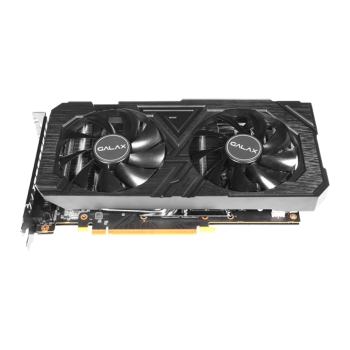 Card Màn Hình VGA Galax GeForce RTX 2060 EX 1 Click OC BLACK 26NRL7HPY2EX 192 bit 2 Fan DP HDMI DVI D - Hàng Chính Hãng