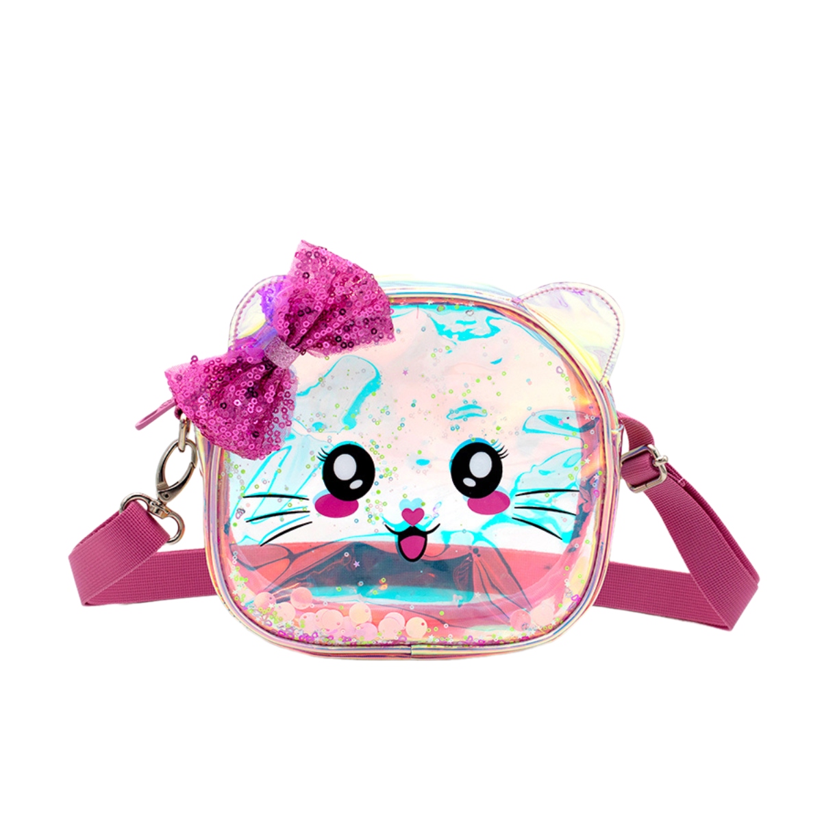 Túi Đeo Thời Trang Trẻ Em Sparkle Kitty CLEVERHIPPO CRCAT2403