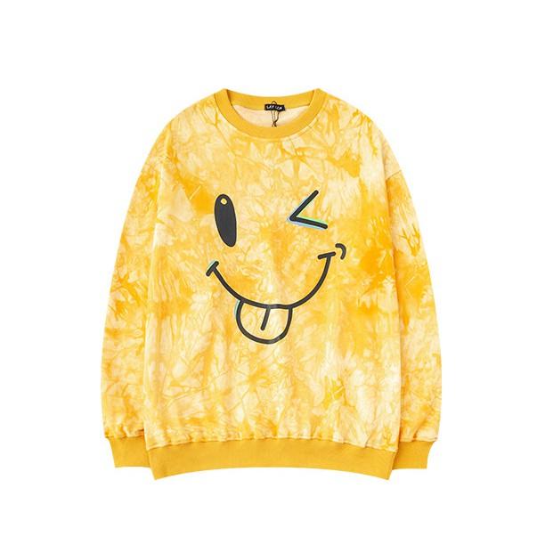 Sweater Vàng loang - ẢNH THẬT