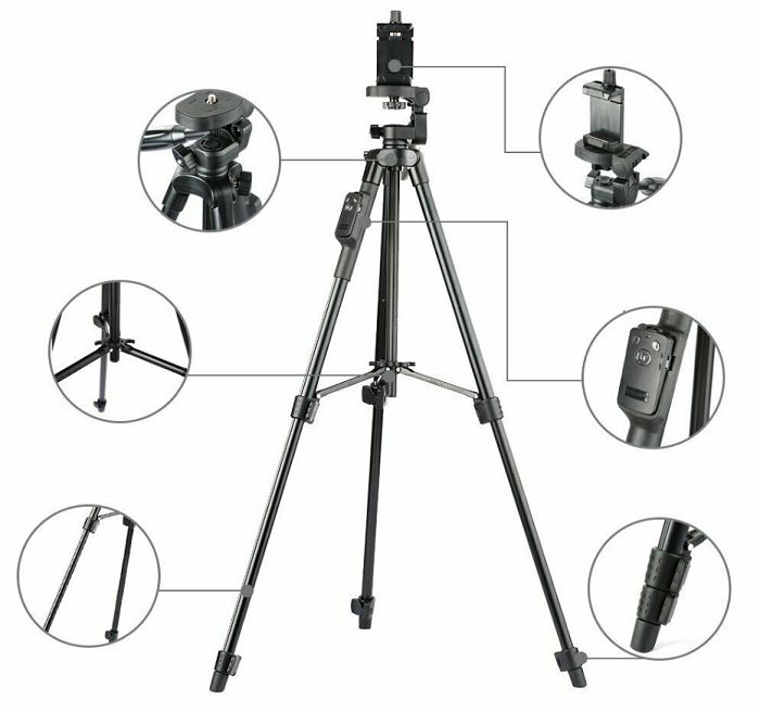 Chân máy ảnh tripod Yunteng VCT-5208 hàng chính hãng.