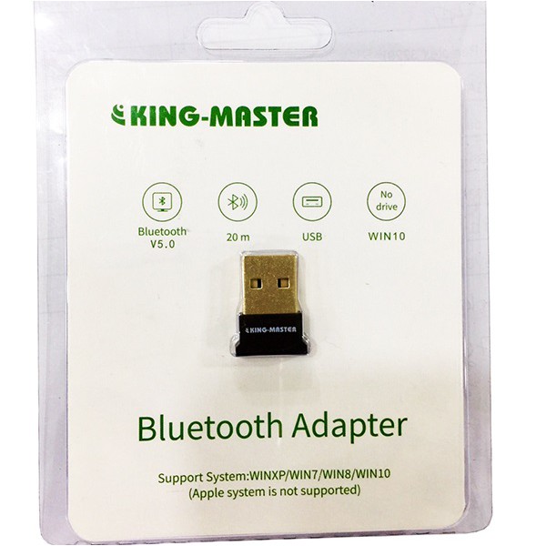 USB Bluetooth 5.0 KINGMASTER KM469A cho PC, Laptop - Hàng nhập khẩu
