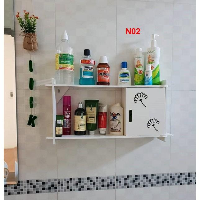 Kệ tủ nhà tắm chống thấm nước ( KT 60x30x17cm) - Nội thất lắp ráp Viendong Adv