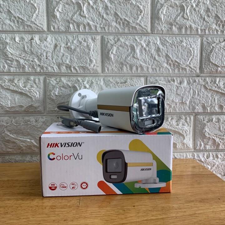 Camera HDTVI ColorVu 2MP thân HIKVISION DS-2CE10DF3T-F hàng chính hãng Nhà An Toàn PP