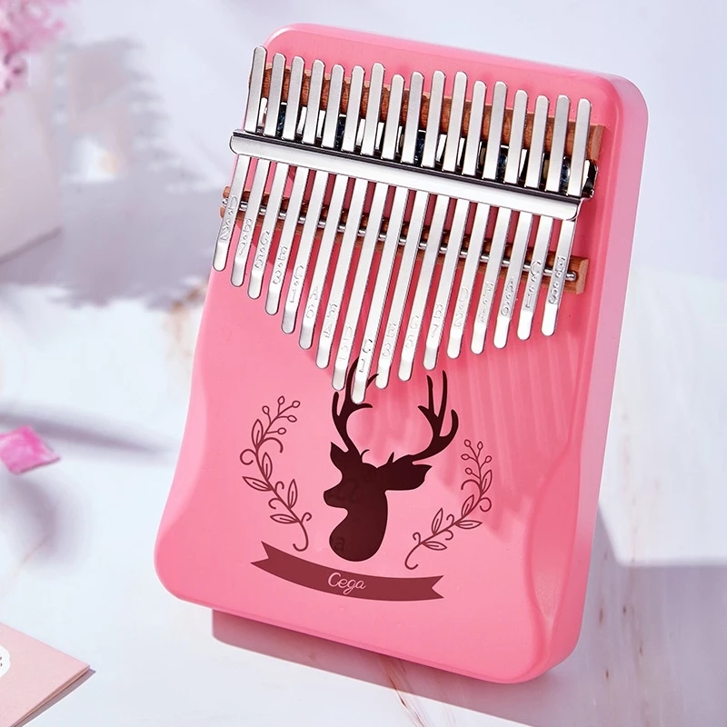 Đàn Kalimba Cega 17 phím gỗ nguyên tấm Mahogany