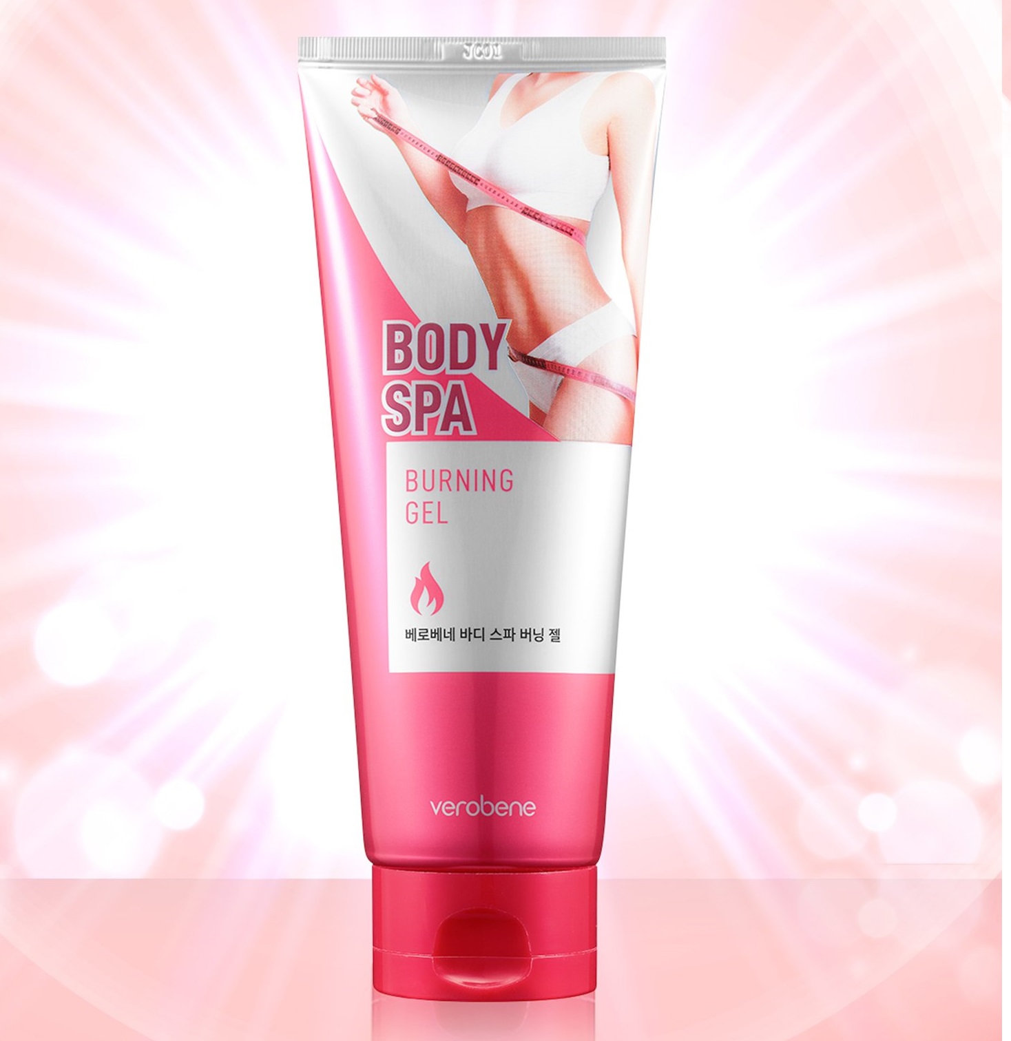 Combo 2 Tuýp Kem tan mỡ toàn thân Verobene Body Spa Buring Gel Hàn quốc cao cấp 200ml/ Tuýp- Hàng Chính Hãng