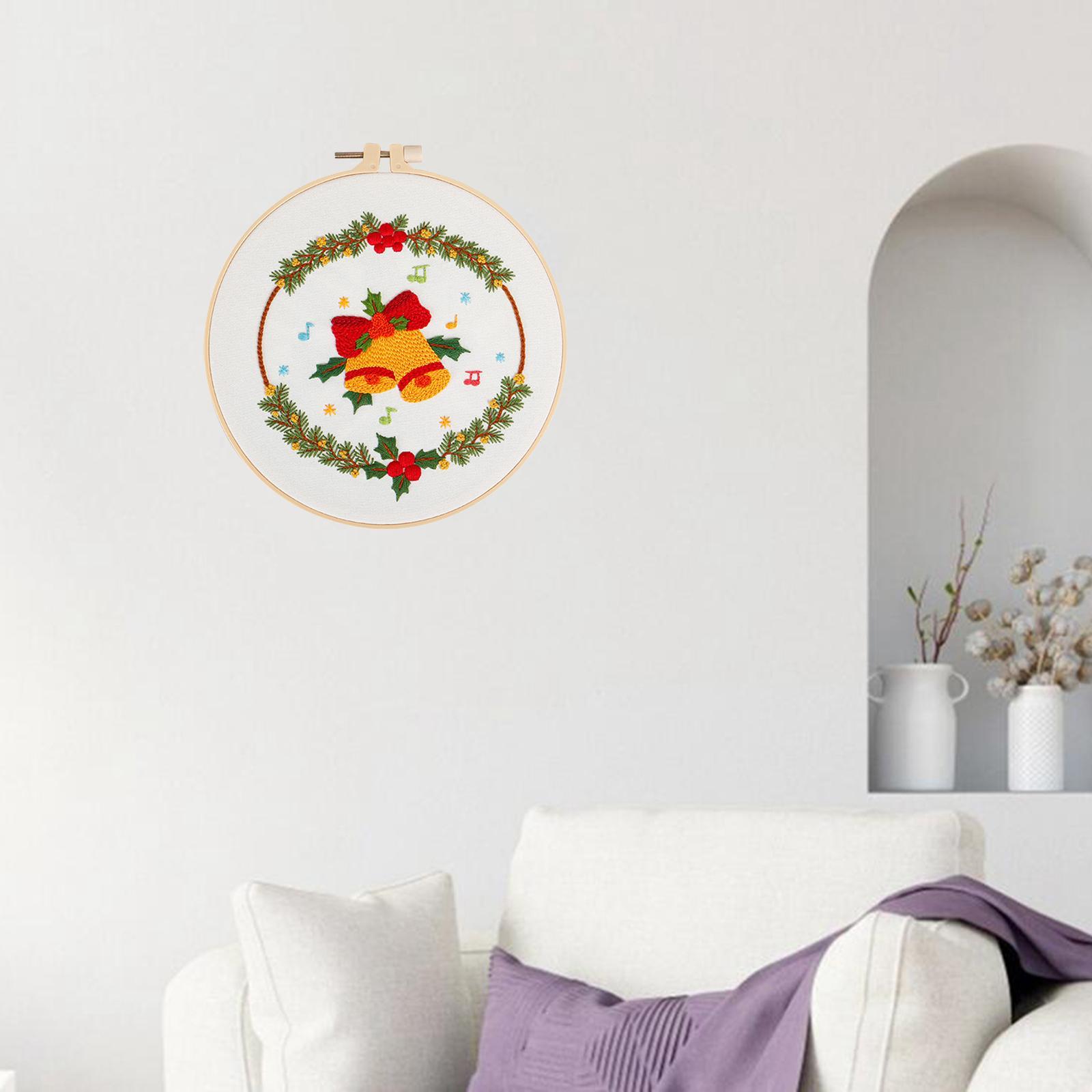 Christmas Embroidery Cross Stitch Set for Adults