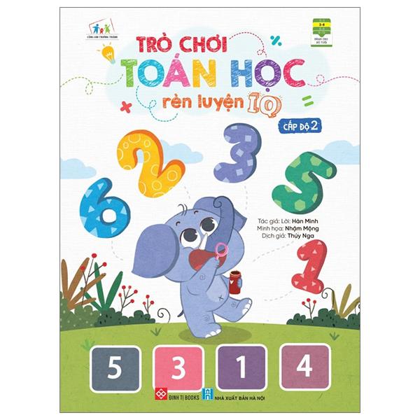 Trò Chơi Toán Học Rèn Luyện IQ - Cấp Độ 2 (Dành Cho Trẻ Từ 3-9 Tuổi)