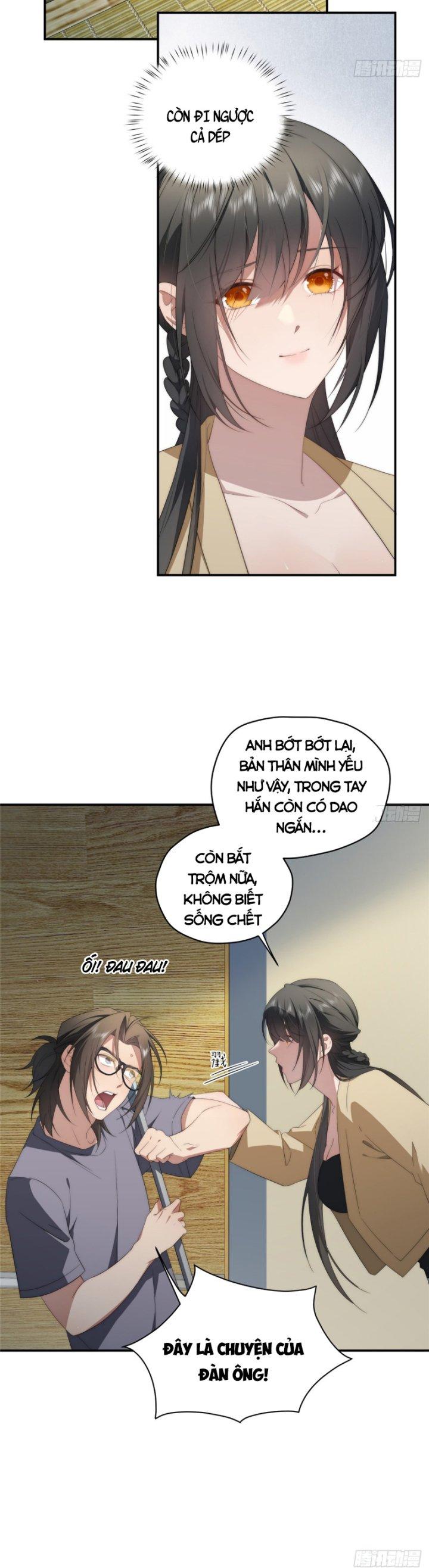 nữ chính chạy từ trong sách ra thì phải làm sao chapter 28 7