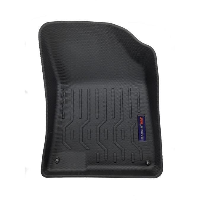 Thảm lót sàn xe ô tô KIA sportage 2018 - nay chất liệu TPV thương hiệu Macsim màu đen