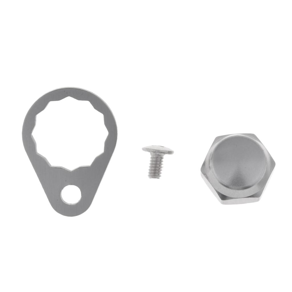 Fishing Reel Handle Repair Parts Baitcasting Reel Screw Red - Left Hand