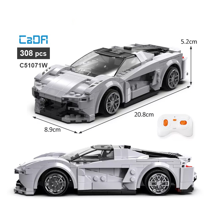 Đồ Chơi Lắp Ráp Điều Khiển Siêu Xe Lotus - CADA C51071W