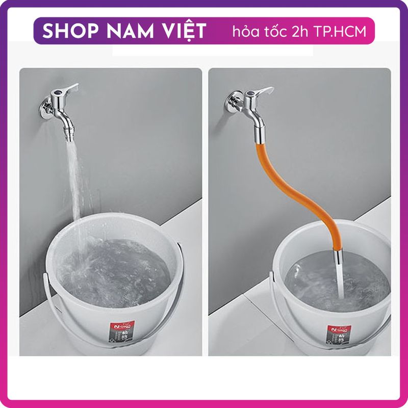 Vòi Nước Nối Dài Uốn Cong Tùy Ý