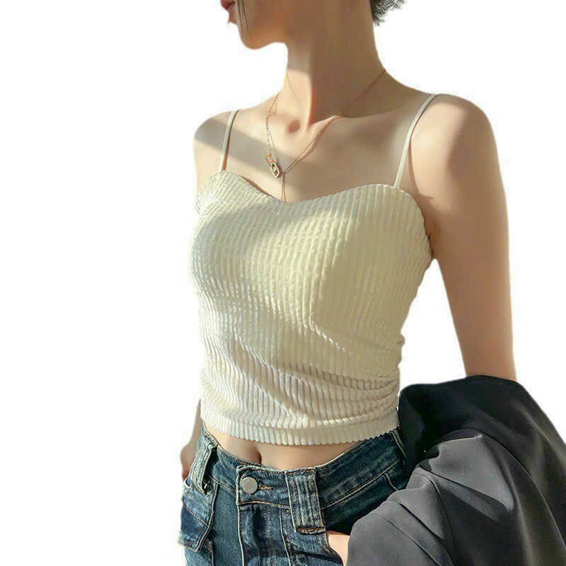 { Có size to}  Áo bra 2 dây có mút ngực nhung nhũ sang chảnh, Áo hai dây vai có thể điều chỉnh HÀNG LOẠI 1