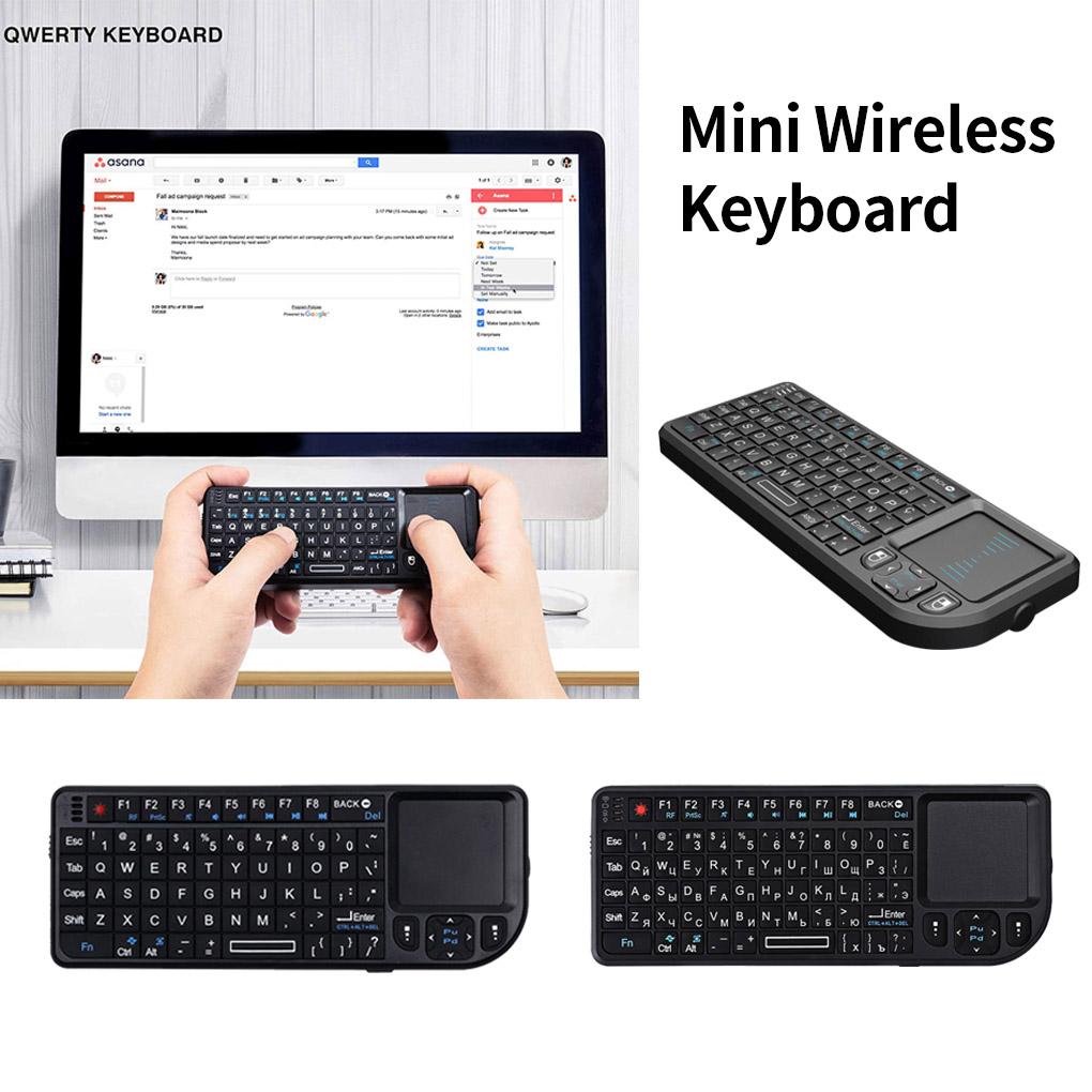 Mini Không Dây Nga/Tây Ban Nha/Tiếng Anh 5.9 Inch Đèn Nền Bàn Phím Máy Tính Bảng Có Bàn Di Chuột Bao Da Bàn Phím Máy Tính Bảng, Cach Su Dung Ban Phim Dien Thoai, Windows, IOS