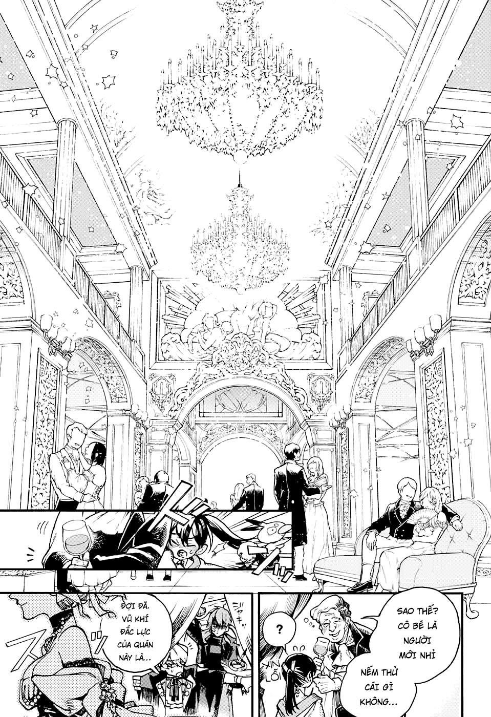 những bức họa quái dị của phù thủy chapter 15.1 13