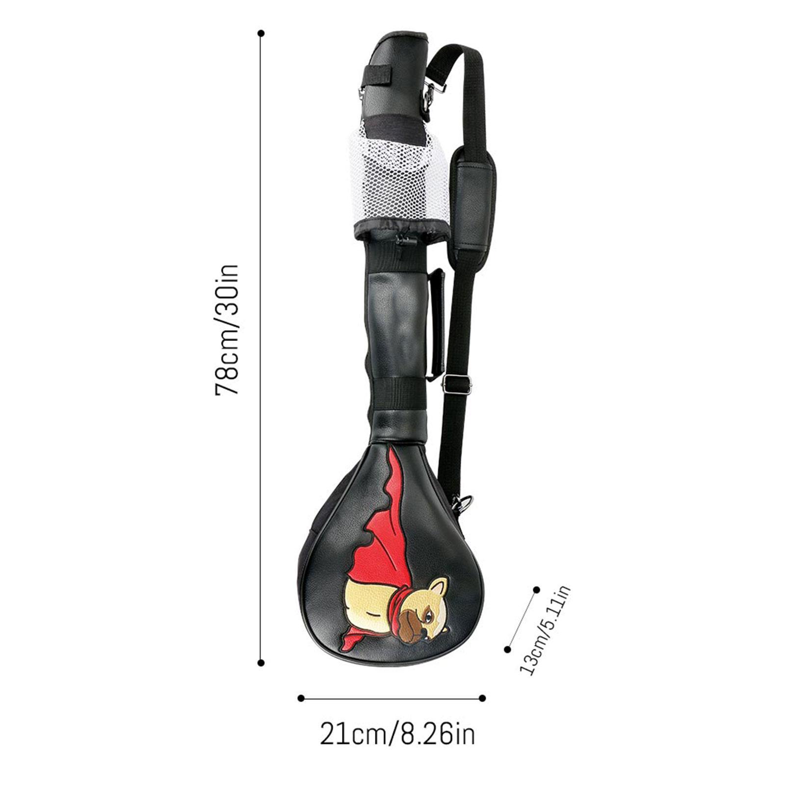 Golf Clubs, Golf Lightweight Carry Bag, Portable Zippered Travel Golf Case, Golf Sunday Bag for Driving Range Golfing Accessories