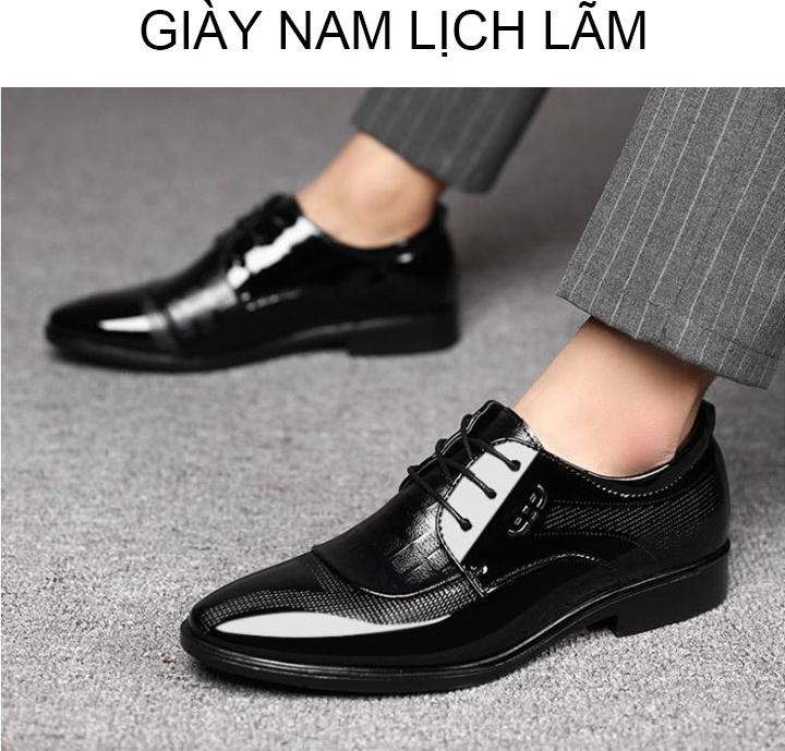 Giày da nam công sở lịch lãm mã 8861